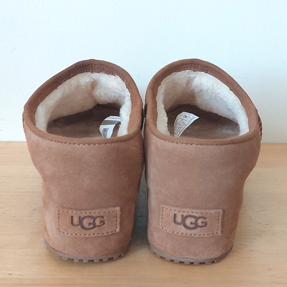 UGG Brown Suede Mules - Picture 4 of 13